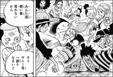ワンピース 第816話 イヌvsネコ ワノ国の光月一族とモコモ公国のミンク族 ヤマカム