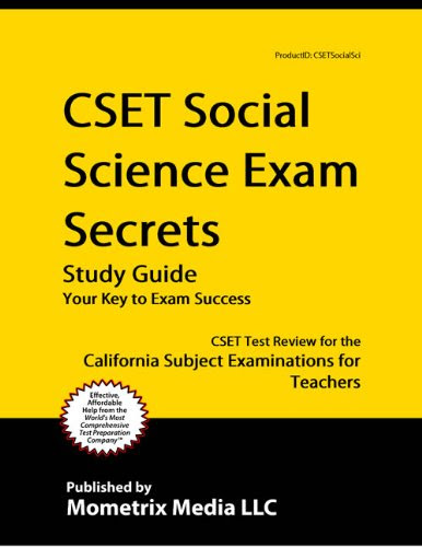 CSET Social Science Exam Secrets Study Guide: CSET Test Review for the California Subject Examinations for Teachers On Sale