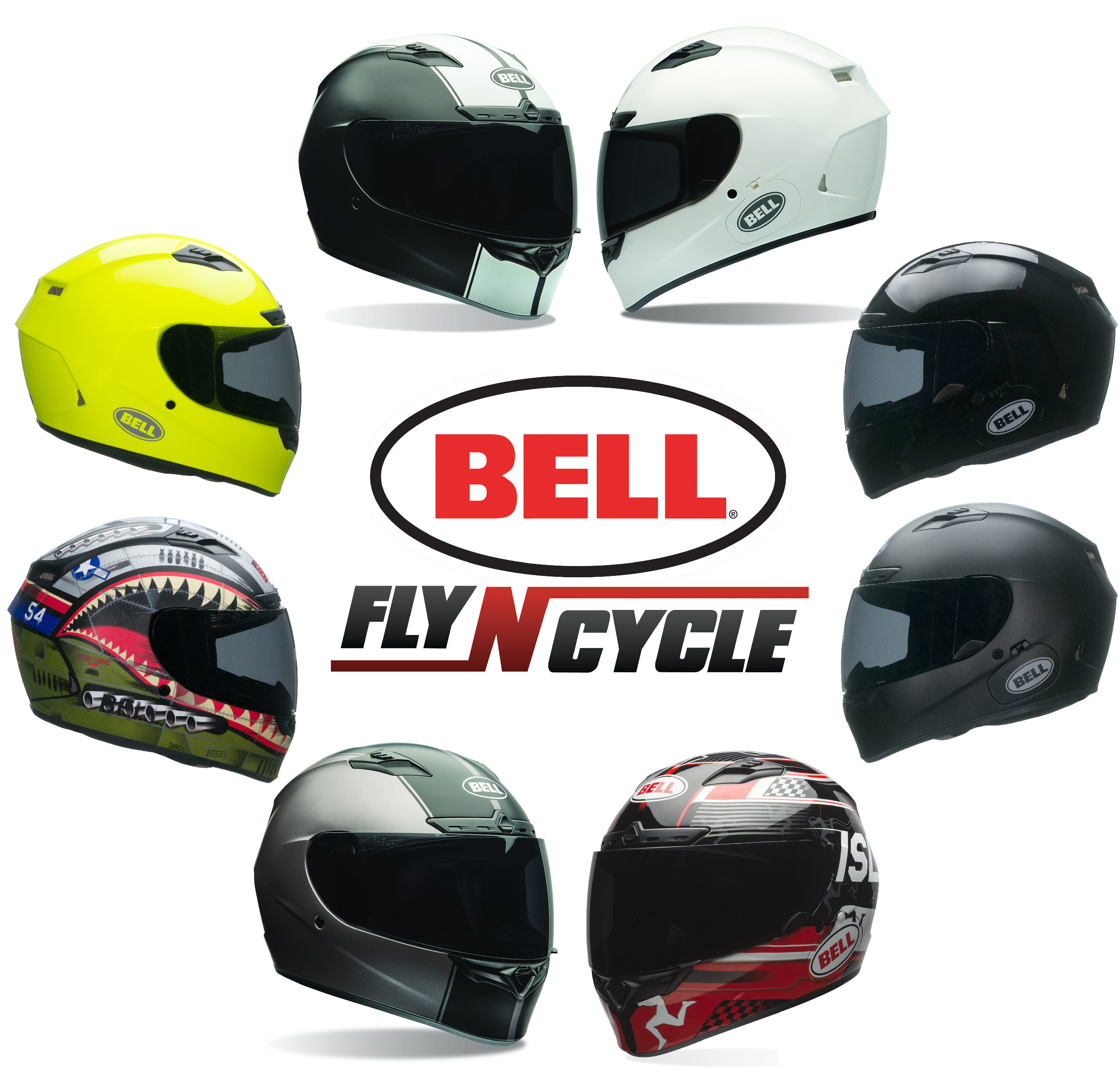 Bell Qualifier DLX Full Face Motorcycle Helmet with Transitions Shield
