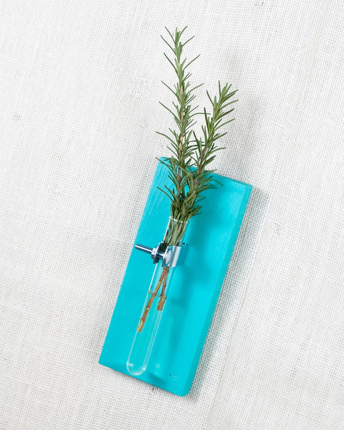 Wall Vase Turquoise Hanging Vase Bud Vase Gift by AnotherCup
