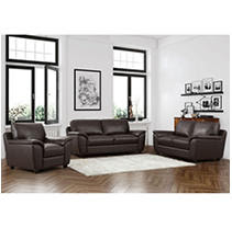 Buy Mavin Top-Grain Leather Sofa, Loveseat and Armchair Set Before
Special Offer Ends