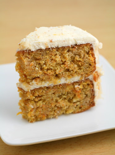 Carrot Cake with Pineapple and Coconut and Brown Butter Rum Cream Cheese Frosting