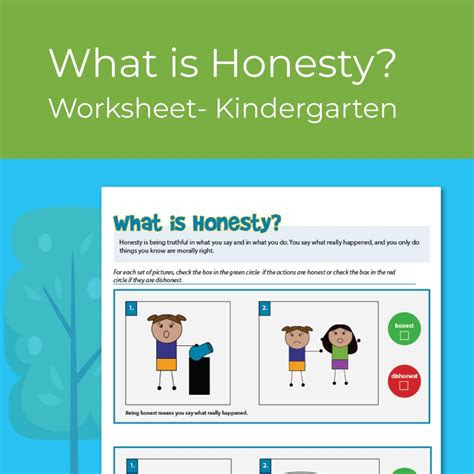 Baggage of lies activity (pdf file) lesson plan (word doc) aligned with asca standards, including … what is honesty kindergarten worksheets