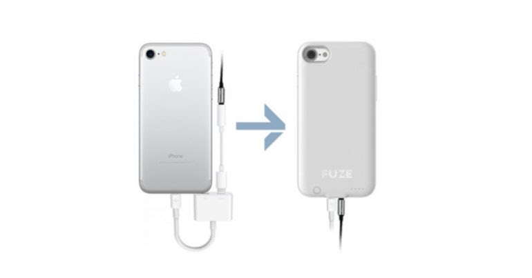Чехол-батарея Fuze вернет смартфонам iPhone 7 и iPhone 7 Plus разъем 3,5 мм