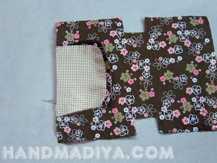 Шьем компактную сумочку. Sew a compact bag with two compartments