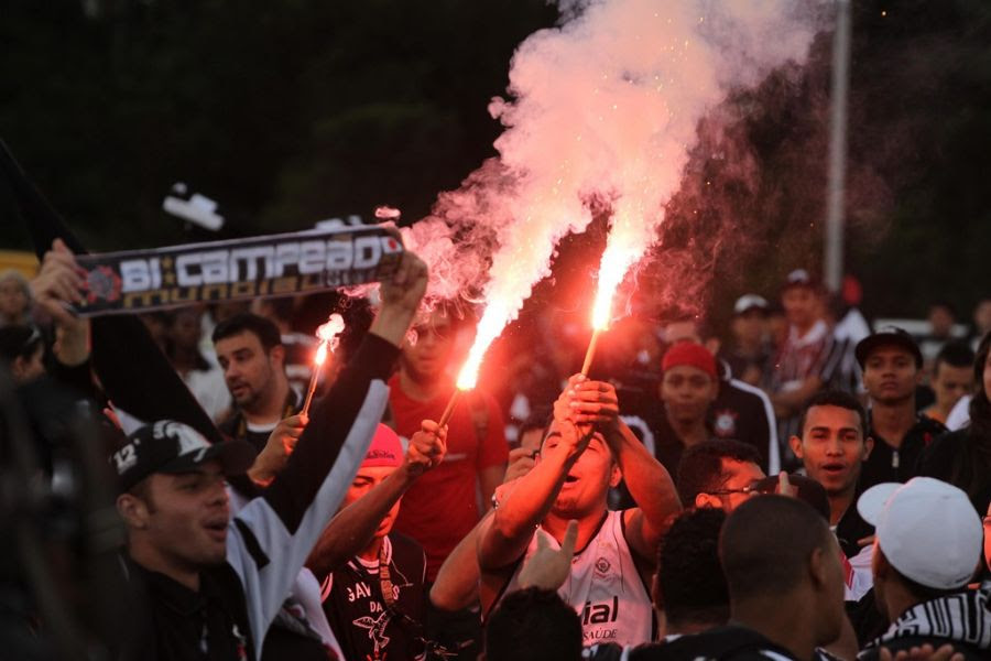 Fiel acordou cedo para ir ao Aeroporto de Cumbica, em Guarulhos