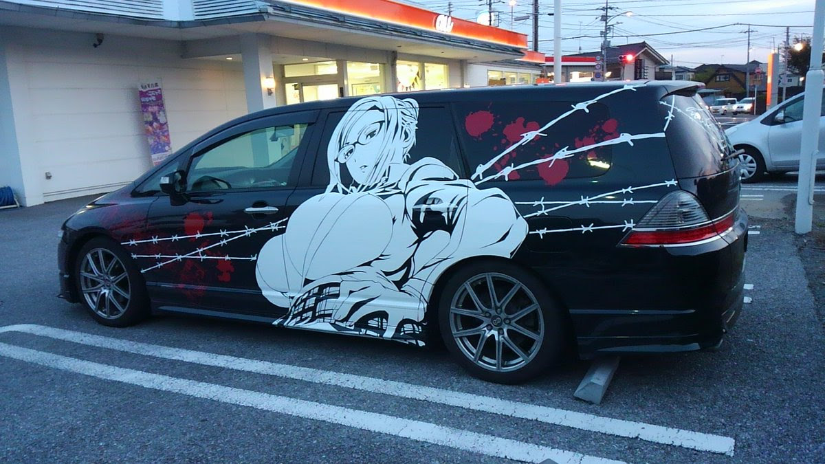 アニメ好きで大人気の痛車 そんな痛車のステッカーを徹底調査