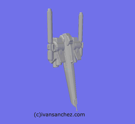 Ex-S Gundam S-Gundam gundam sentinel 3d mesh cg sandrum