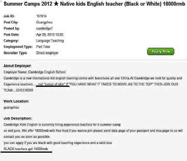 Is China A Racist Country?