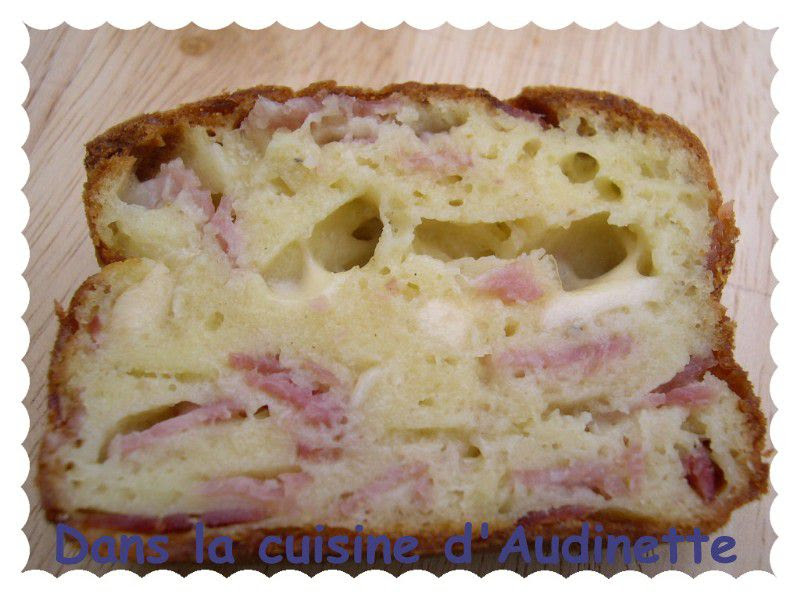 Cake Jambon Raclette Moutarde Et Biere Dans La Cuisine D Audinette