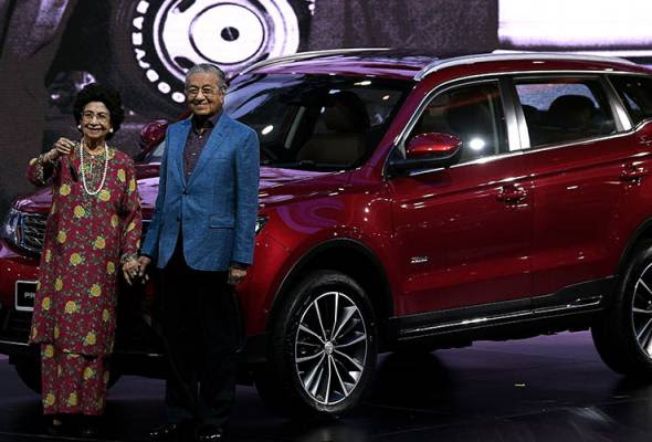 Kereta Suv Pertama Proton X70 Dirasmikan Tun Dr Mahathir Astro Awani