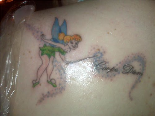 tinker bell tattoo. 5 tinkerbell tinkerbelltattoo