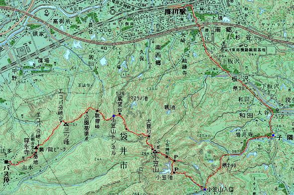 静岡の百山 遠州の140山 三ツ峰 小笠山