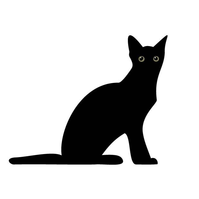 Download Cat Head Silhouette Clipart | Free download on ClipArtMag