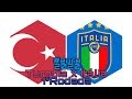 Turquia X Itália : Mllgnjxtsoamnm / Além da equipe da casa, participarão do torneio holandês as seleções da rússia, da turquia e da itália.