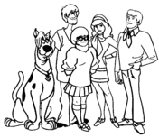 Scooby  Coloring Pages on Scooby Doo Coloring Pages   Super Coloring