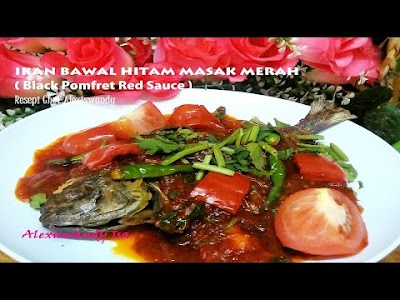 Resepi Bawal Masak Merah