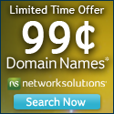 Up to 70% off Domains at Network Solutions