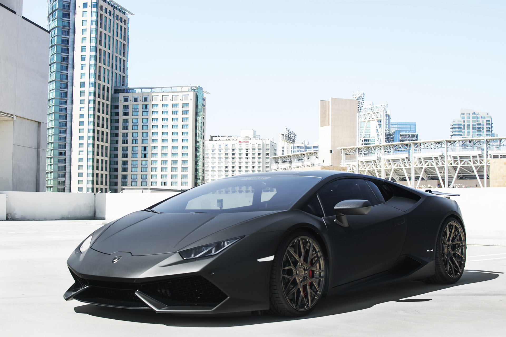 Matte black Lamborghini Huracan by GMG Racing - GTspirit