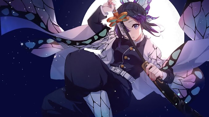 View Shinobu Kocho Anime Live Wallpaper Background