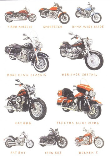 Cartes De Voeux Papeterie Harley Davidson Moto Carte De Vœux Anniversaire Noel Electra Glide Dyna Maison Bomech Fr