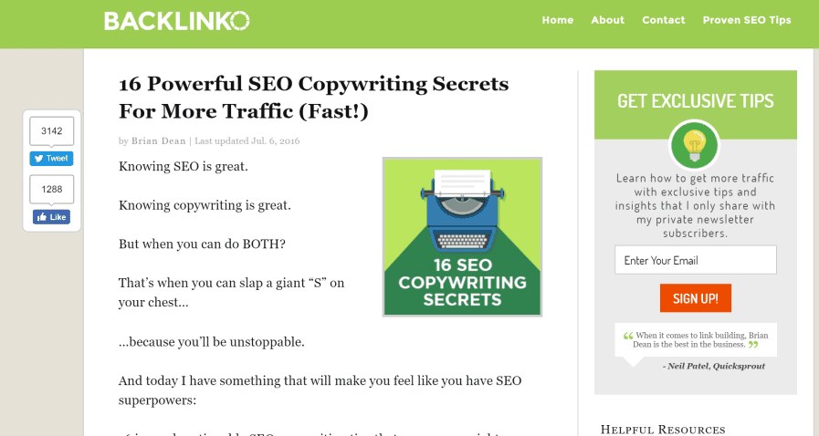 backlinko seo copywriting