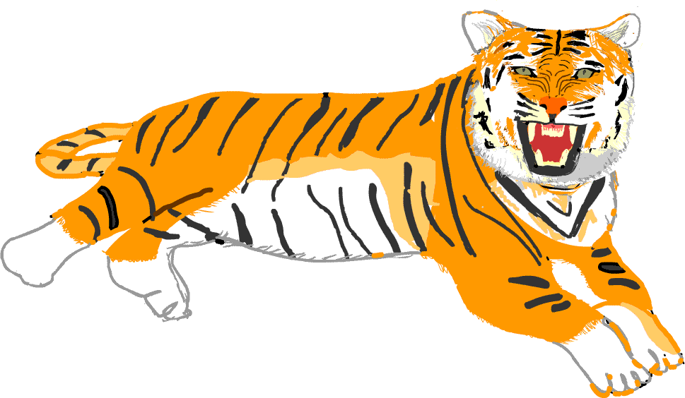 虎 トラ イラスト 画像 無料