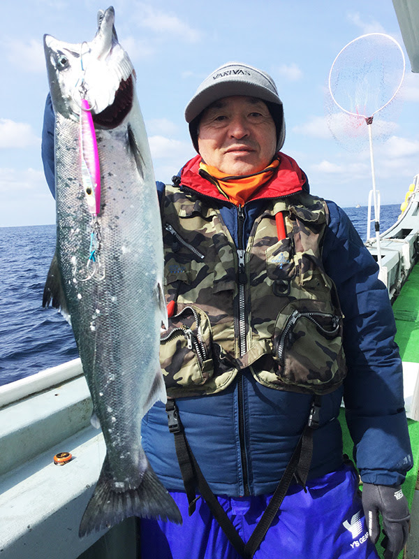 青森サクラマスジギング釣行会 Sendai Fishing Report
