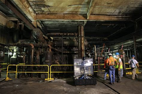 Built almost a century ago, the back river wastewater treatment plant stands on roughly 466 . How the Sewage Spill Into the Hudson River Was Stopped