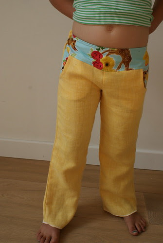 linnen broek