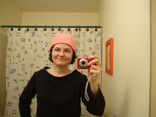 folded over floppy cowl neck equals happy camper
