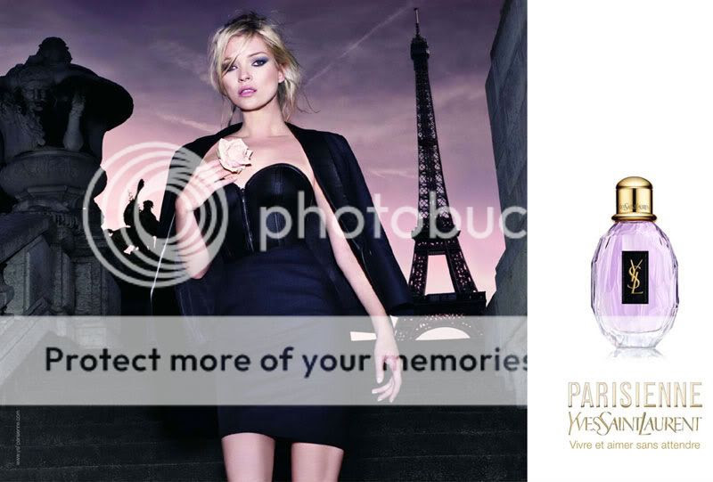 Kate Moss for Yves Saint Laurent Parisienne