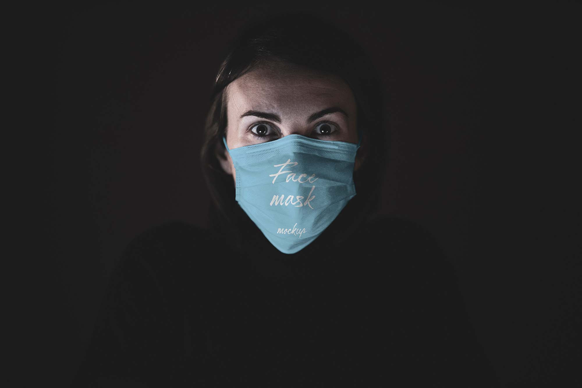 Download Free Face Mask Mockup Psd