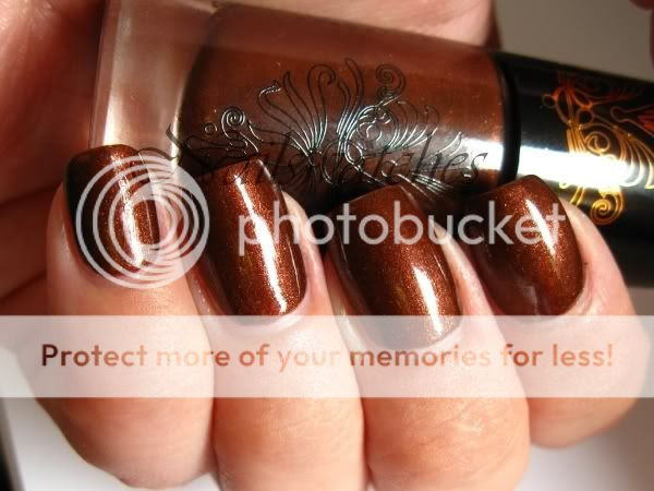 catrice caramé carame limited edition brown bronzed brown nailswatches shimmer