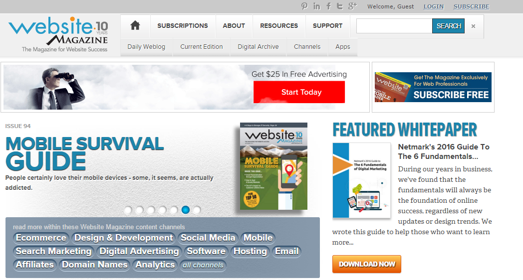 website-magazine-disorientied-design