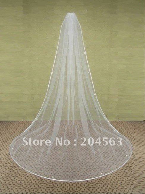 free shipping one layer new best selling wedding veil bridal veil veil with 