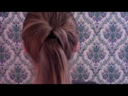 Most Wanted Quick hairstyles the flipped ponytail HairAndNailsInspiration, Video Inverted Ponytail viral!