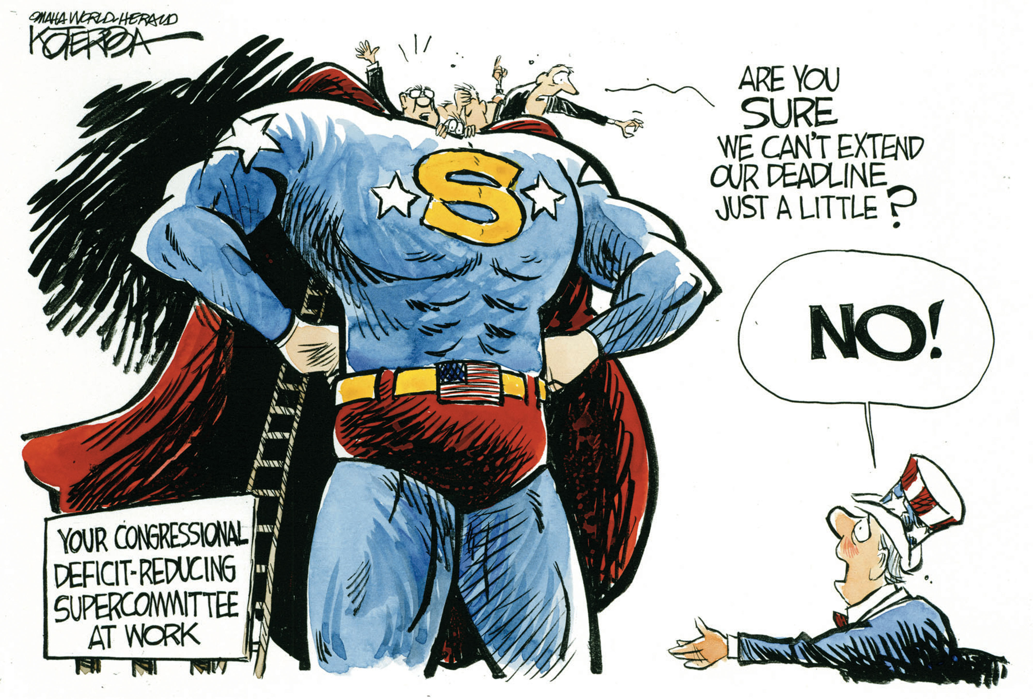 Cartoon by Bob Englehart