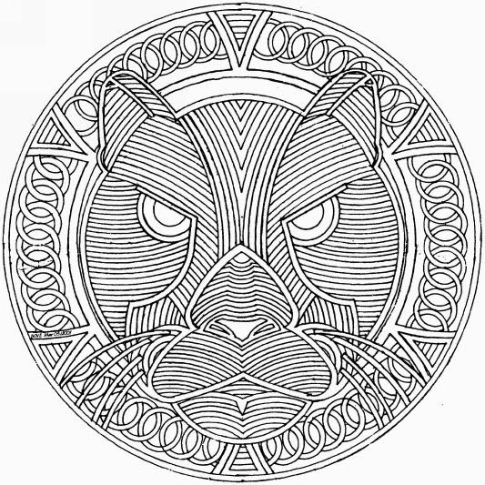 66 dessins de coloriage mandalas difficile à imprimer sur ...