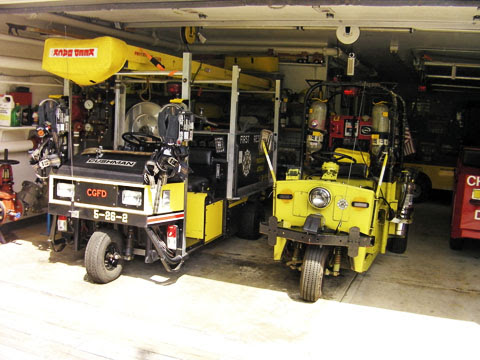 Canadian Tire Car Detailing Kit, Two Small Fire Engines, Canadian Tire Car Detailing Kit