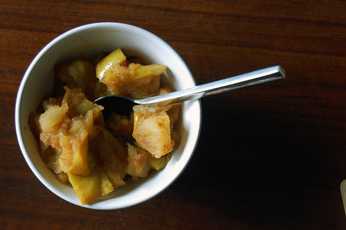 Chunky spiced apples