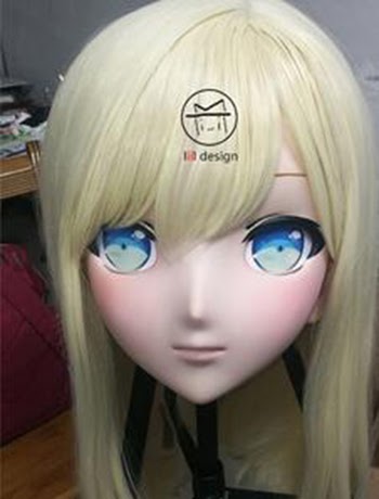 How To Buy (MSM-01S) Custom Female/Girl Resin 3/4  Head Cosplay Japanese Role Play Anime Kashiwazaki Sena Kigurumi Mask Crossdresser Doll