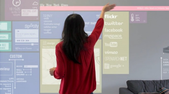 Openarch Smart Home Projection Wall