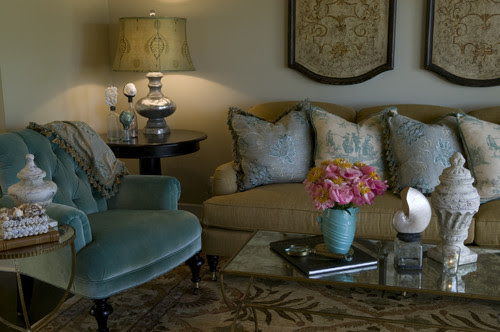 Zuniga Interiors traditional living room
