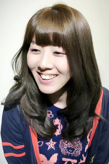 セミロングスタイル ヘアカタログ カタノグループ いわき市の美容室
