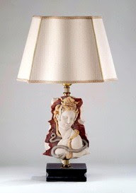 Giuseppe Armani Cleopatra Lamp 1663CBL Limited Edition Porcelain Figurine