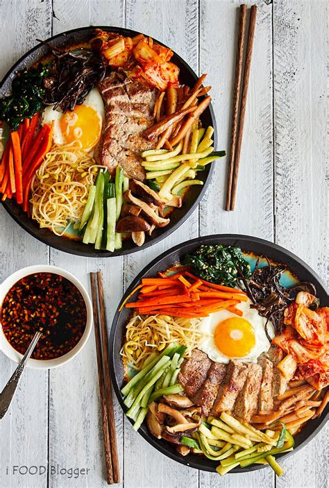 bibimbap korean mixed rice  food blogger