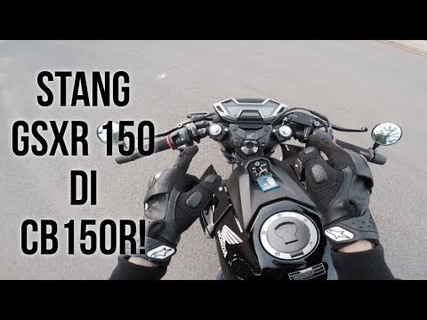 VIDEO : review stang suzuki gsxr 150 di honda cb 150r! - #54 bagus sih, tapiii.. gimana menurut kalian? - hallo guys! di video kali ini gua akan melakukan review untukhallo guys! di video kali ini gua akan melakukan review untukstangsuzuk ...