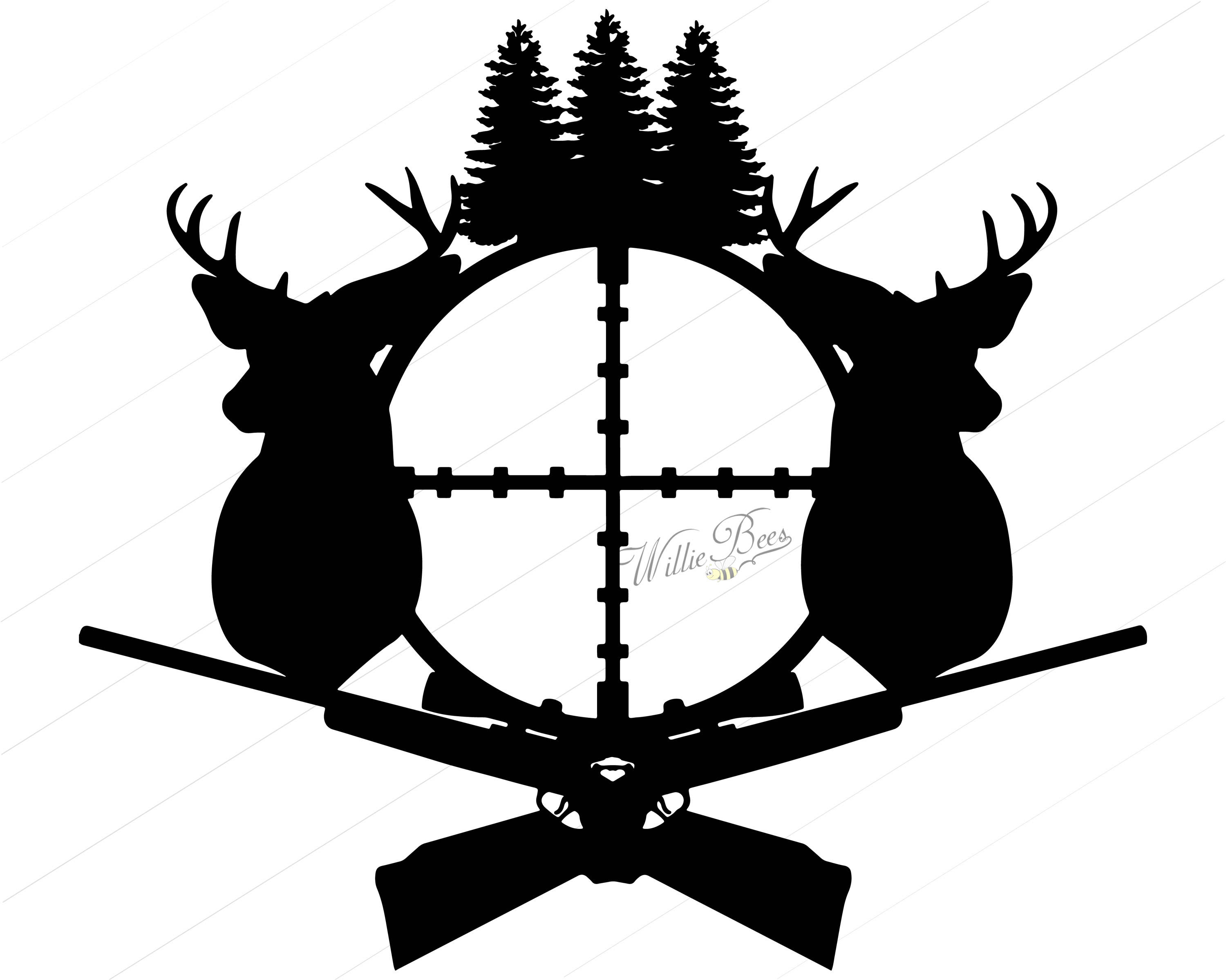 Deer Hunting Silhouette at GetDrawings | Free download