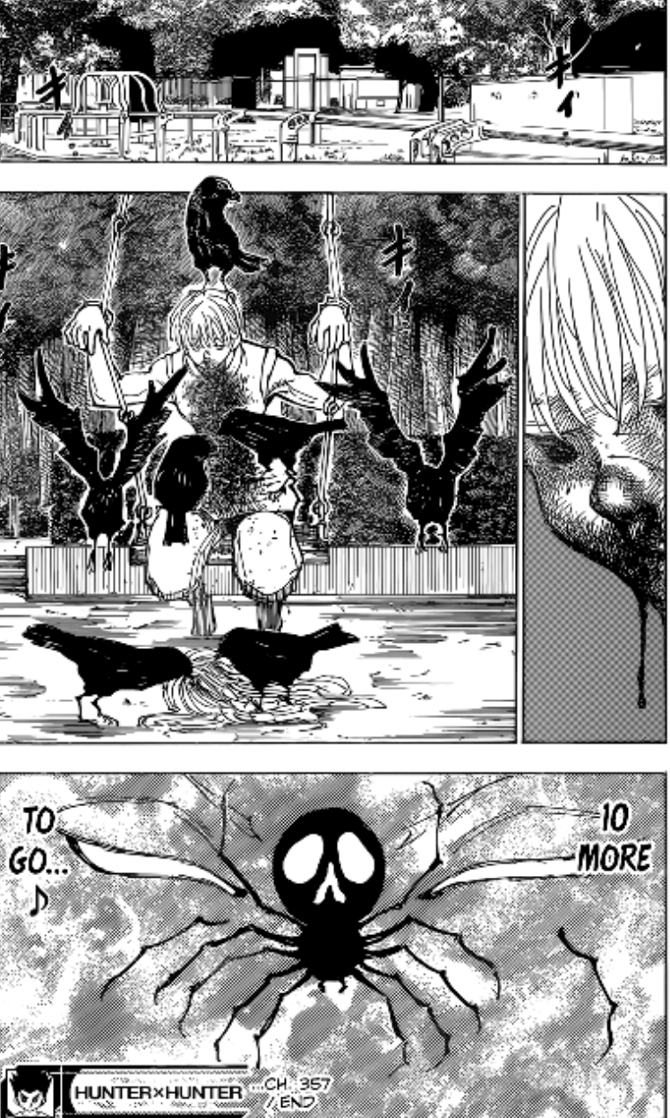 ハンターハンター357話ネタバレ 自爆したヒソカはバンジーガムで復活 そして旅団虐殺へ 暇人へ贈る知恵袋